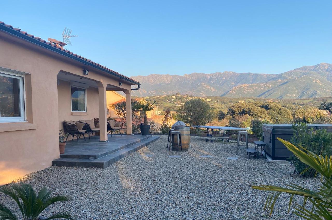 Villa Ghjuvan - Sea, Mountain & Spa Peri Luaran gambar